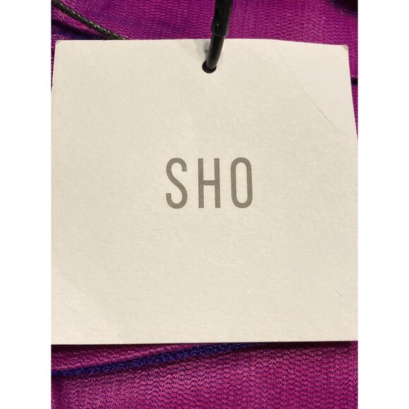 SHO by Tadashi Shoji Sequin Off-the-Shoulder Cocktail Dress Size 4 US New - Picture 6 of 12